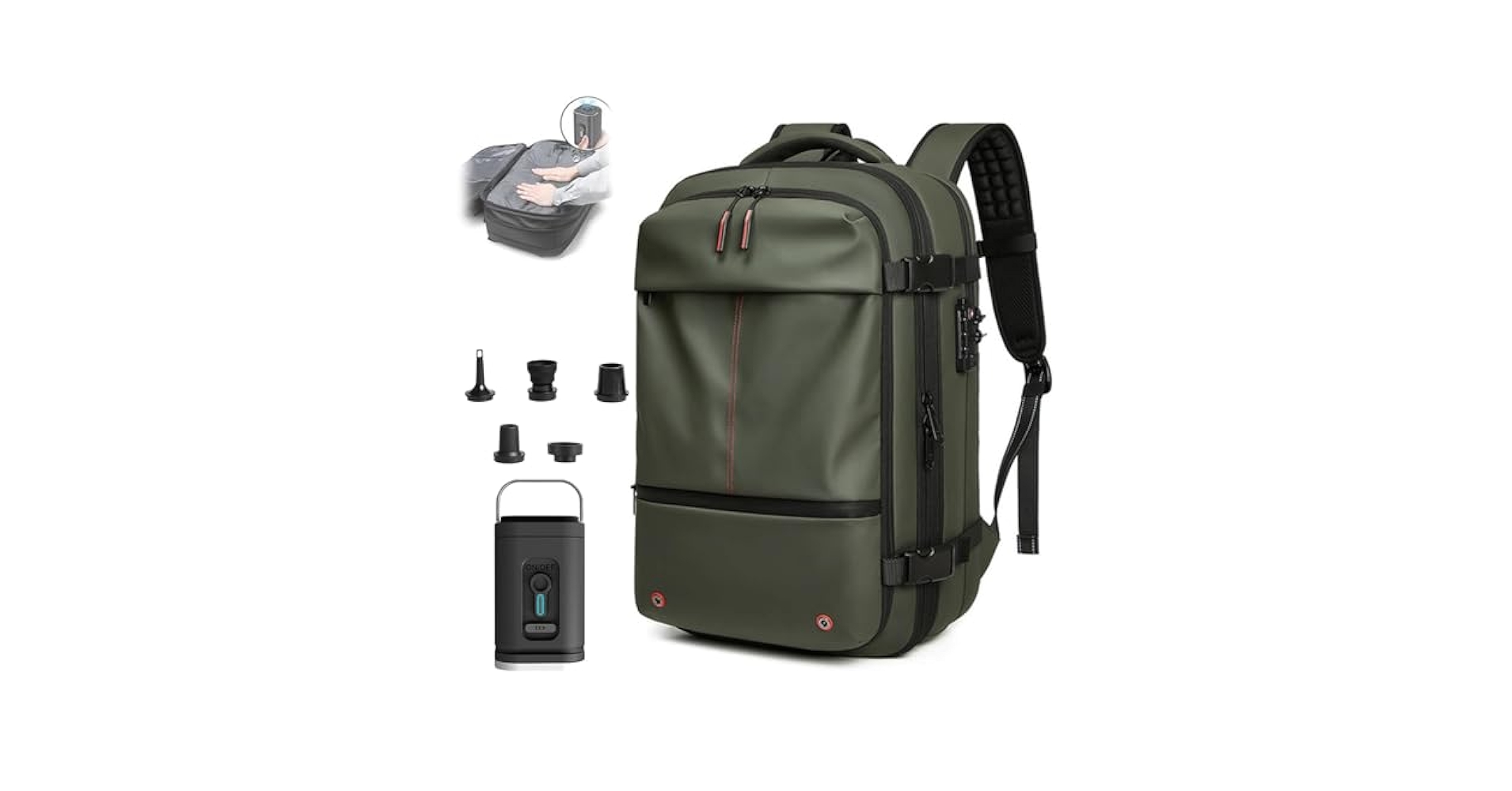 Amazon.co.jp: Airback Backpack with Pump, Vacuum Seal